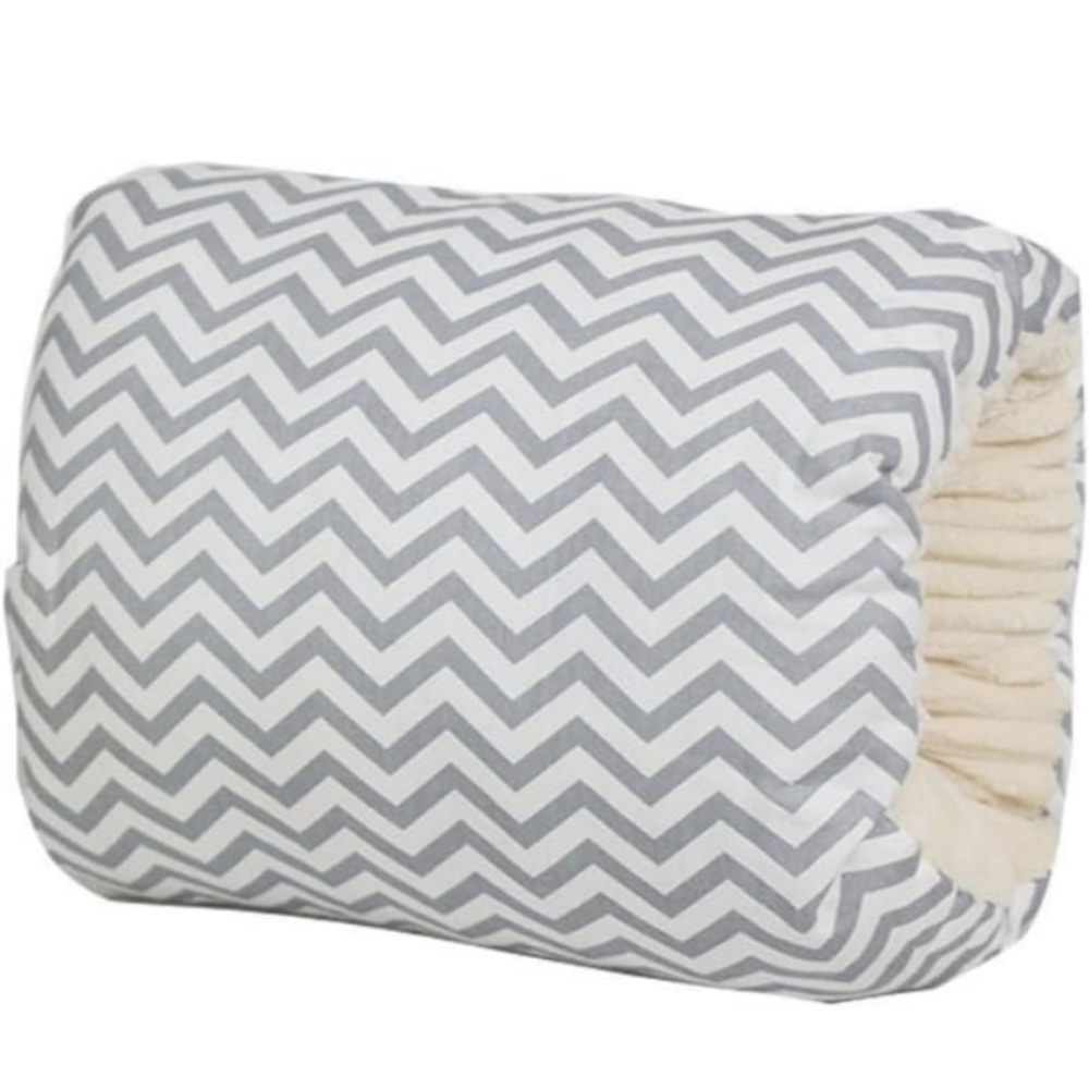 Nursing Pillow - Gray and White